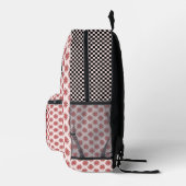 Sac À Dos Imprimé Ruban de trèfle rose par Kenneth Yoncich (Droite)