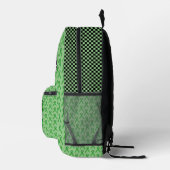 Sac À Dos Imprimé Ruban Green Standard par Kenneth Yoncich (Droite)