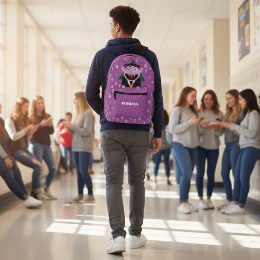 Sac À Dos Imprimé Rue sésame | Nombre de von