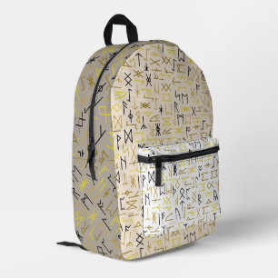 Sac À Dos Imprimé Runes