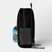 Sac À Dos Imprimé Rustic Adventure Nature Randonnée (Droite)