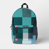 Sac À Dos Imprimé Rustique Contemporain (Recto)