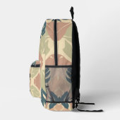 Sac À Dos Imprimé Rustique moderne Feuilles mélangés 9 (Droite)