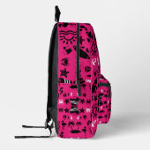 Sac À Dos Imprimé Sable Américain Et Décor De Plage (Gauche)