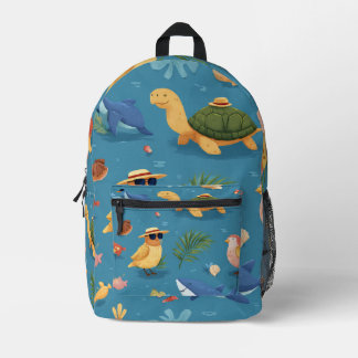 Sac À Dos Imprimé Sac cadeau à motif imprimé et couture de style côt