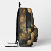 Sac À Dos Imprimé Sac Imprimé Coupé Couture (Gauche)