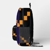 Sac À Dos Imprimé Sacoche géométrique Pixellée (Droite)