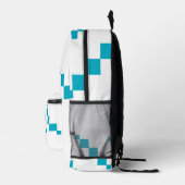 Sac À Dos Imprimé Sacoche géométrique Pixellée (Droite)