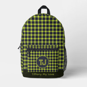 Sac À Dos Imprimé Sacoche Monographique Unique Pour Les Filles
