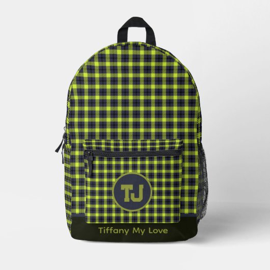 Sac À Dos Imprimé Sacoche Monographique Unique Pour Les Filles (Recto)
