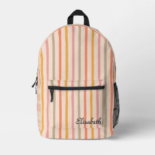 Sac À Dos Imprimé Sacoche Pastel personnalisée avec nom