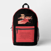 Sac À Dos Imprimé Saint Gabriel l'Archange avec prière (Recto)