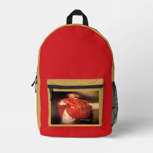 Sac À Dos Imprimé Saint Ignace Loyola (Recto)