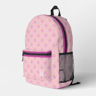 Sac À Dos Imprimé Saint Jacques rose japonais