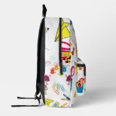 Sac À Dos Imprimé Saison de rentrée scolaire  (Gauche)