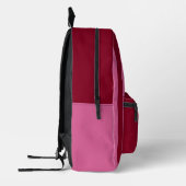 Sac À Dos Imprimé Salsa Flamingo Rayure Rose (Gauche)