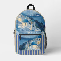 Santorin, Nuit romantique à Santorin, Ba imprimé
