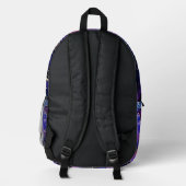 Sac À Dos Imprimé Sapphire Amethyst Encre d'alcool (Verso)