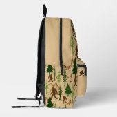 Sac À Dos Imprimé Sasquatch à motifs Bigfoot (Gauche)