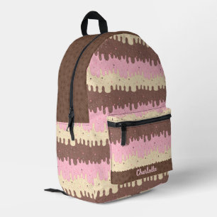 Sac À Dos Imprimé Saupoudrer et glace napolitaine