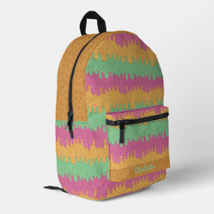 Sac À Dos Imprimé Saupoudrer et Rainbow Sherbet Ice Cream