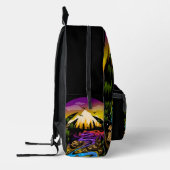 Sac À Dos Imprimé Scène extérieure (Gauche)