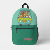 Sac À Dos Imprimé Scooby-Doo & Gang Mystery Machine (Recto)