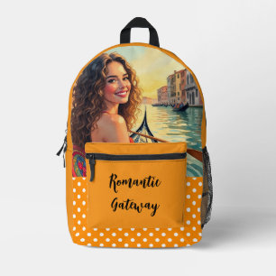Sac à dos imprimé Séjour romantique, Amour et Veni