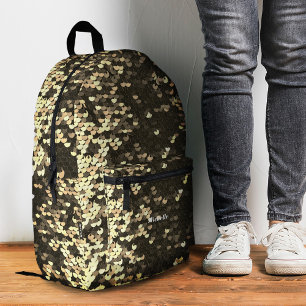 Sac À Dos Imprimé Séquins de sirène d'or brillant