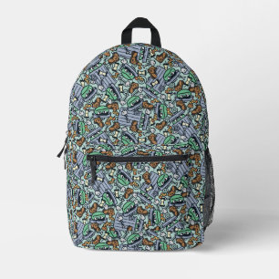 Sac À Dos Imprimé Sesame Sesame Modèle Oscar le Grouch