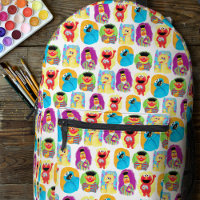 Sesame Street Caractère Amusant & Motif coloré