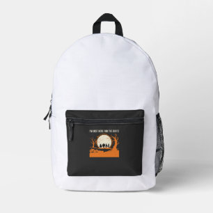 Sac À Dos Imprimé Silhouette de fantôme de Halloween Boo