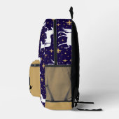 Sac À Dos Imprimé Silhouette Licornes   (Droite)