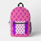 SAC À DOS IMPRIMÉ SKIEUR (Recto)