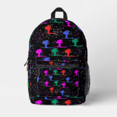 SAC À DOS IMPRIMÉ SKIEUR (Recto)