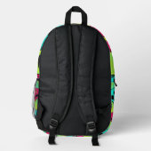 Sac À Dos Imprimé Skull Pattern Backpack (Verso)