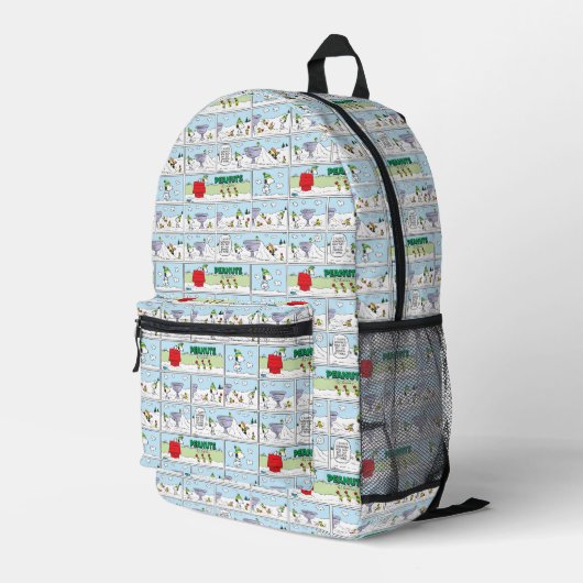 Sac À Dos Imprimé Snoopy et l'équipage Zamboni (Coin arrière droit)