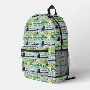 Sac À Dos Imprimé Snoopy & Friends   Go Camping