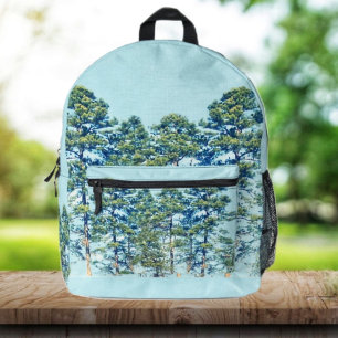 Sac À Dos Imprimé Socle Des Arbres