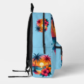 Sac À Dos Imprimé Soleil (Gauche)