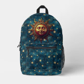 Sac À Dos Imprimé Soleil céleste (Recto)