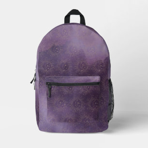 Sac À Dos Imprimé Soleil et Lune
