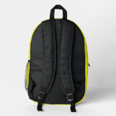 Sac À Dos Imprimé Soleil jaune (Verso)