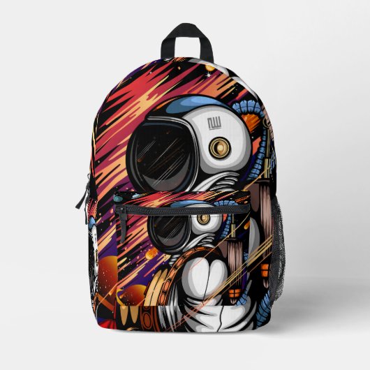 Sac À Dos Imprimé Spaceman (Recto)