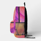 Sac À Dos Imprimé Sparkly Rainbow Mandala (Droite)