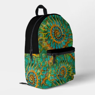Sac À Dos Imprimé Spirales abstraites d'énergie - motif sans fin 5