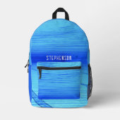 Sac À Dos Imprimé Sport de natation personnalisé (Recto)