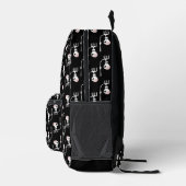 Sac À Dos Imprimé Squelette d'Halloween avec épée (Droite)