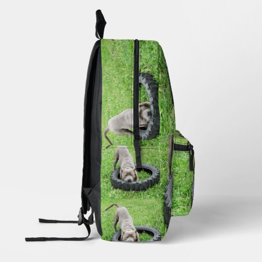 Sac À Dos Imprimé Staffordshire Bull Terrier, (Gauche)