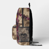 Sac À Dos Imprimé Stay Weird" - Camouflage (Droite)